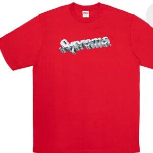 SUPREME Chrome Logo Tee